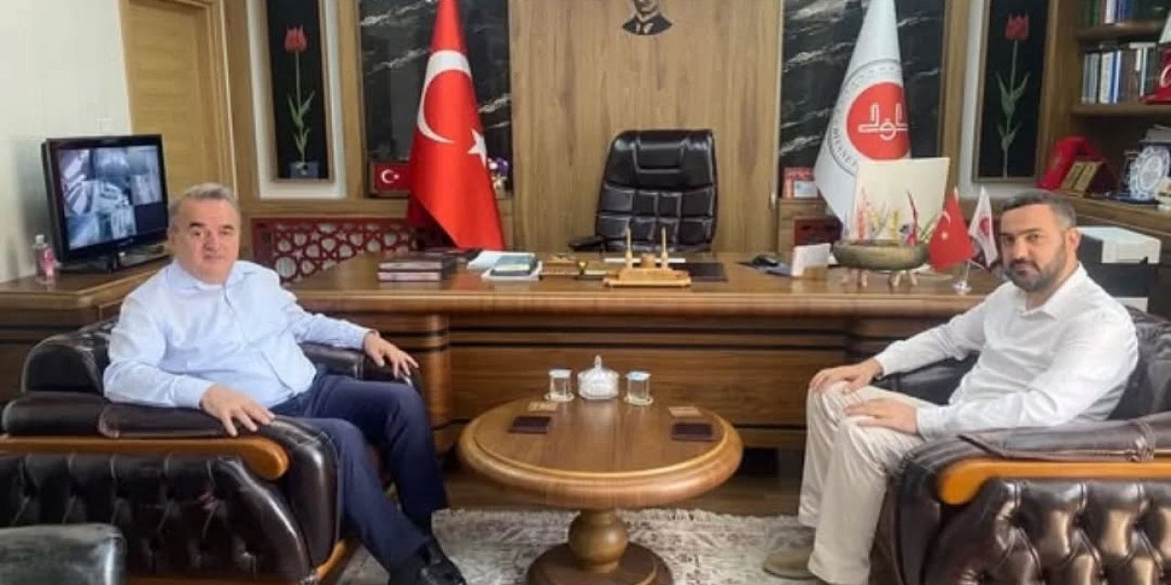 Kaymakam Öztürk'ten Müftü Arpacı'ya Ziyaret