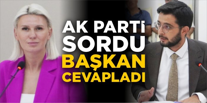 AK Parti sordu, Başkan cevapladı