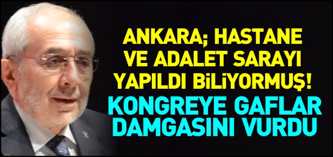 KONGREYE GAFLAR DAMGASINI VURDU