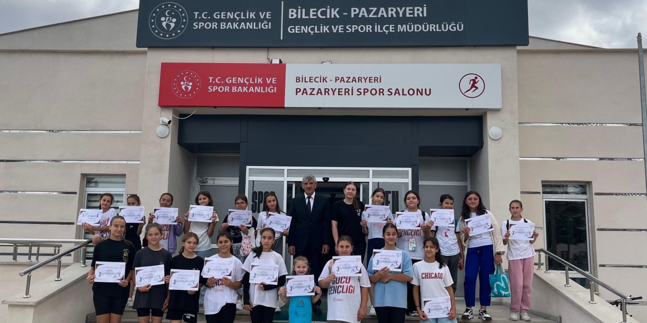 Voleybol Kursu Tamamlandı