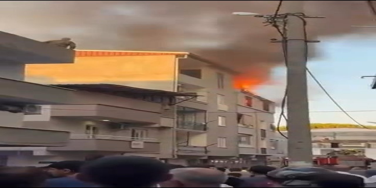Yangın Paniği: Anneanne Torununu Alevlerden Böyle Kurtardı