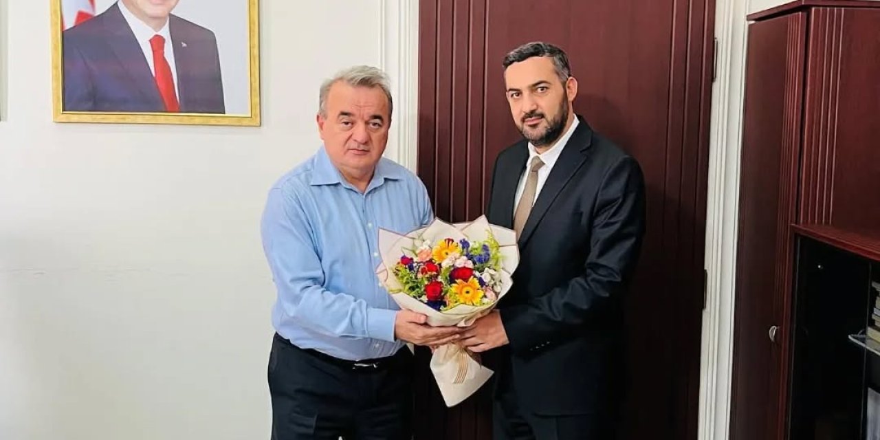 Müftü Arpacı'dan Kaymakam Öztürk'e Ziyaret