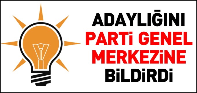 HAYRİYE ZÜMRÜT DEMİR ADAY ADAYI OLDU
