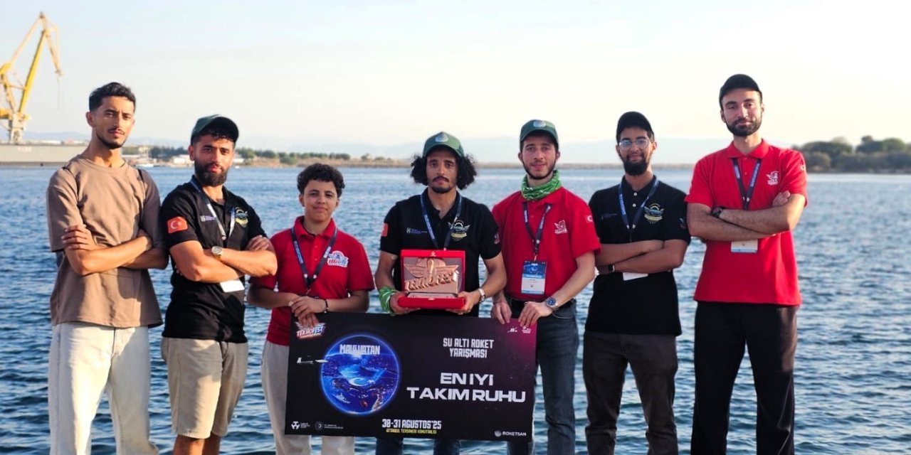 Su Altında Ve Havada Yarıştılar
