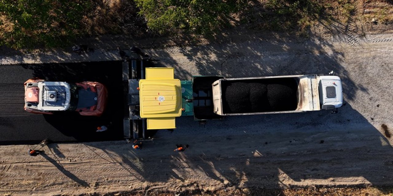 Söğüt OSB yolu asfaltlandı