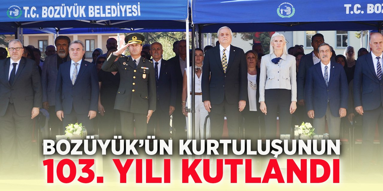 Bozüyük'ün Kurtuluşunun 103. Yılı Kutlandı