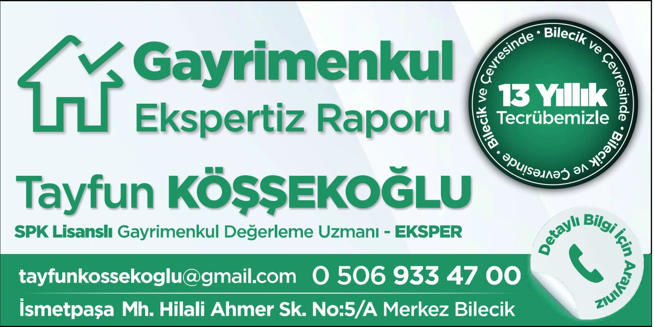 GAYRİMENKUL EKSPERTİZ RAPORU - TAYFUN KÖŞŞEKOĞLU