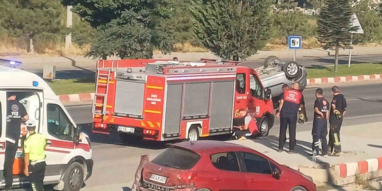 Trafik Kazası, 2 Yaralı