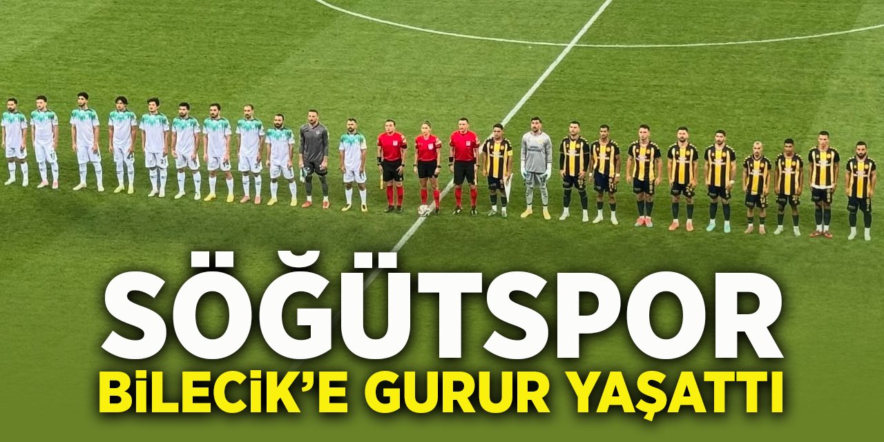 Söğütspor Bilecik'e Gurur Yaşattı