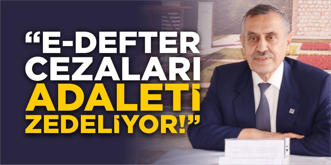 “E-Defter cezaları adaleti zedeliyor!”