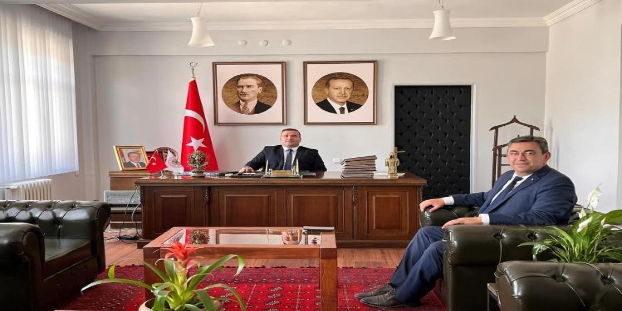 Kaymakam Ünal’a Hayırlı Olsun Ziyareti