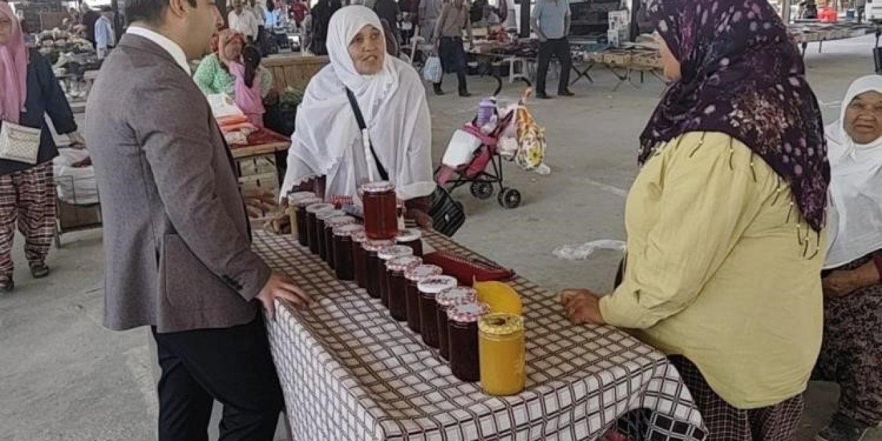 Kaymakam Uçar Pazar Esnafı İle Bir Araya Geldi