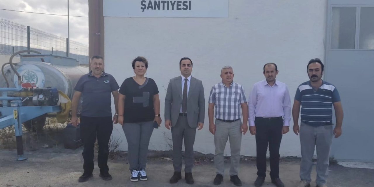 Kaymakam Uçar Çalışmalar Hakkında Bilgi Aldı