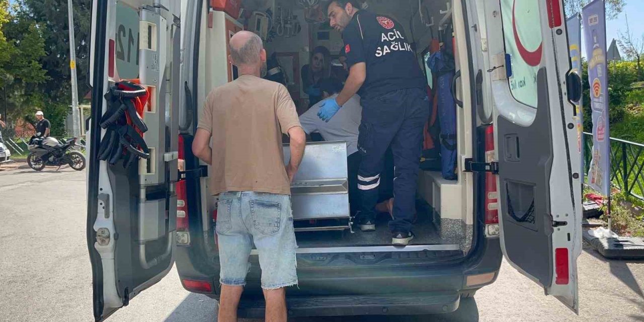 2’nci Kattan Market Tentesine Düşen Kadının Yakınları Esnafa Küfürler Yağdırdı