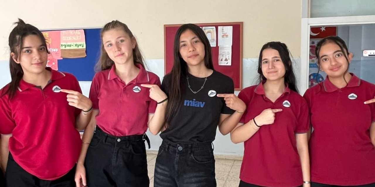 Öğrencilere Doğasever Rozeti
