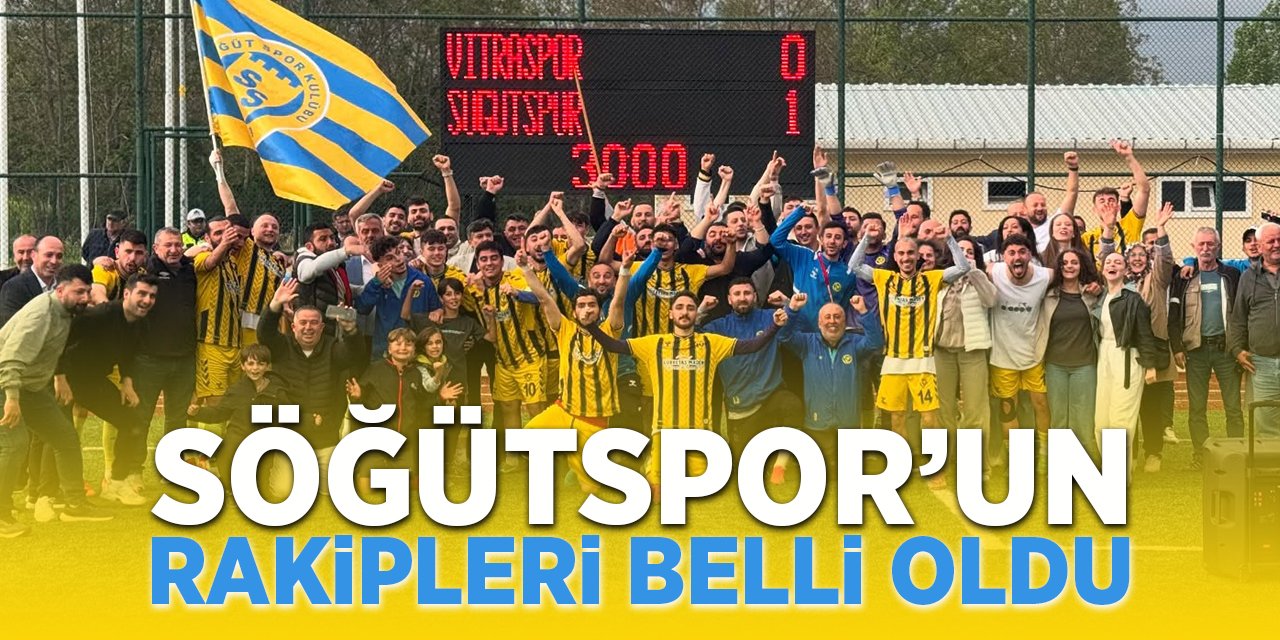 Söğütspor'un Rakipleri Belli Oldu