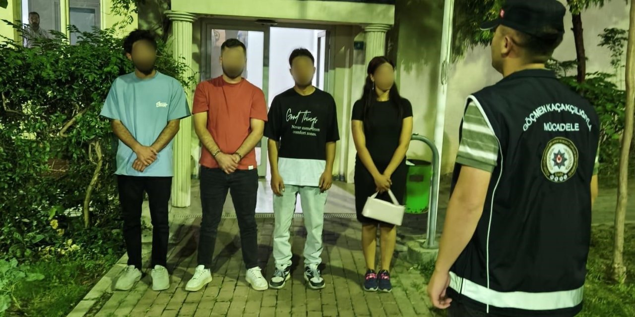 Göçmen Kaçakçılığı Operasyonunda 4 Kişi Yakalandı
