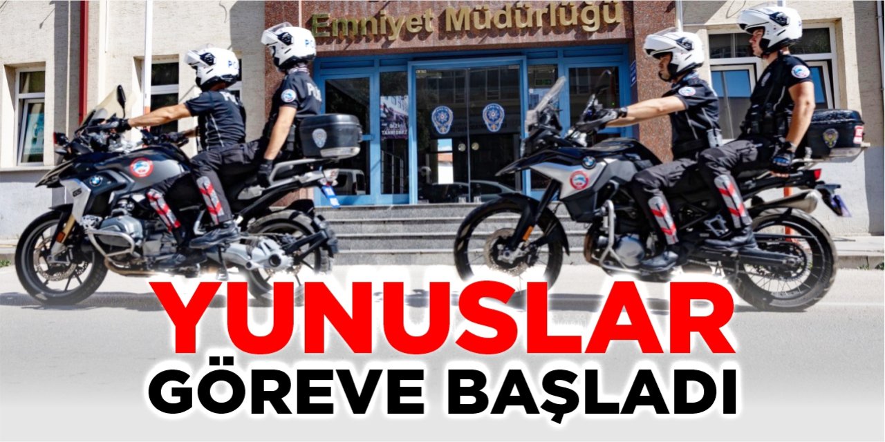 Bilecik’te Yunuslar göreve başladı