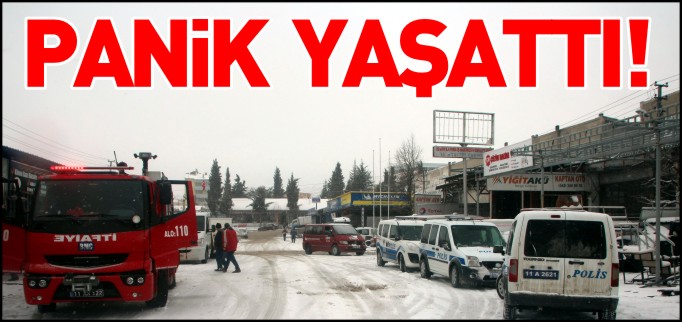 OTOGAZ DÜKKANINDA ÇIKAN YANGIN PANİĞE NEDEN OLDU