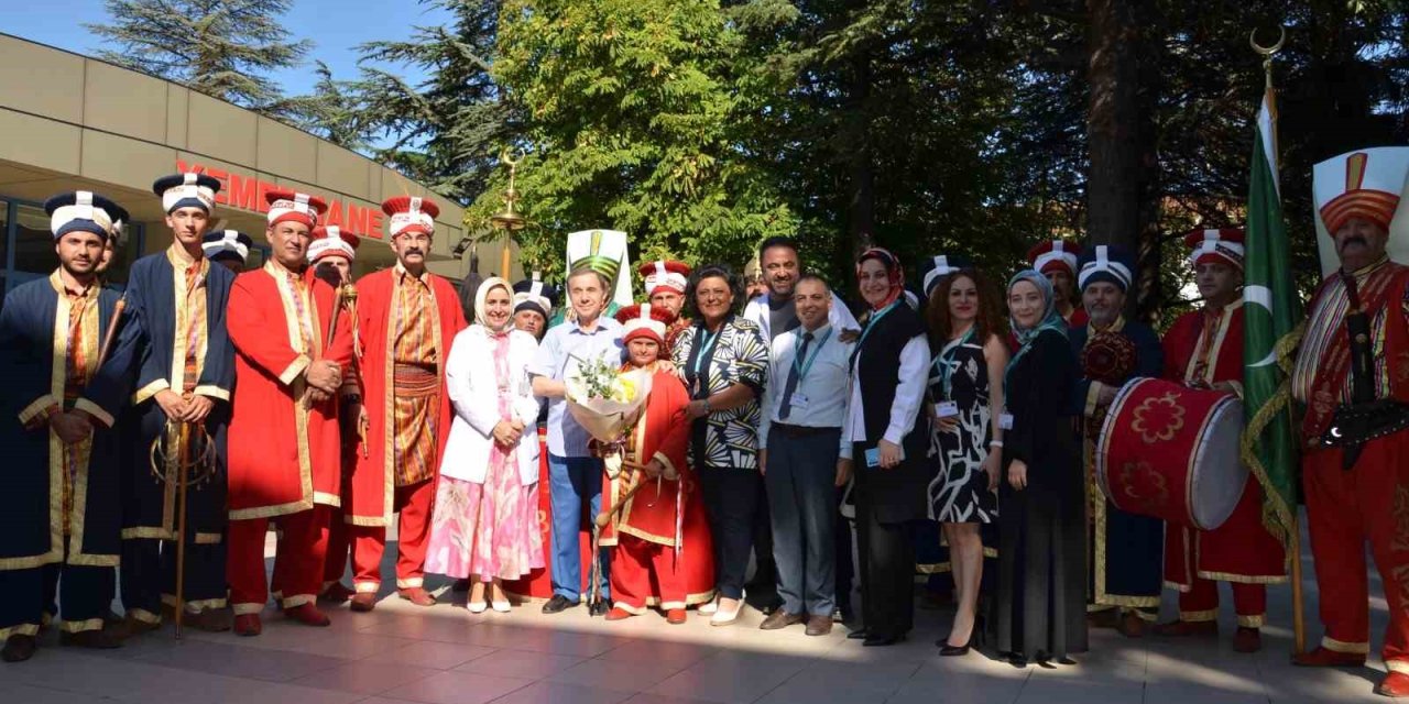 Hastalar Mehter Takımı İle Moral Buldu