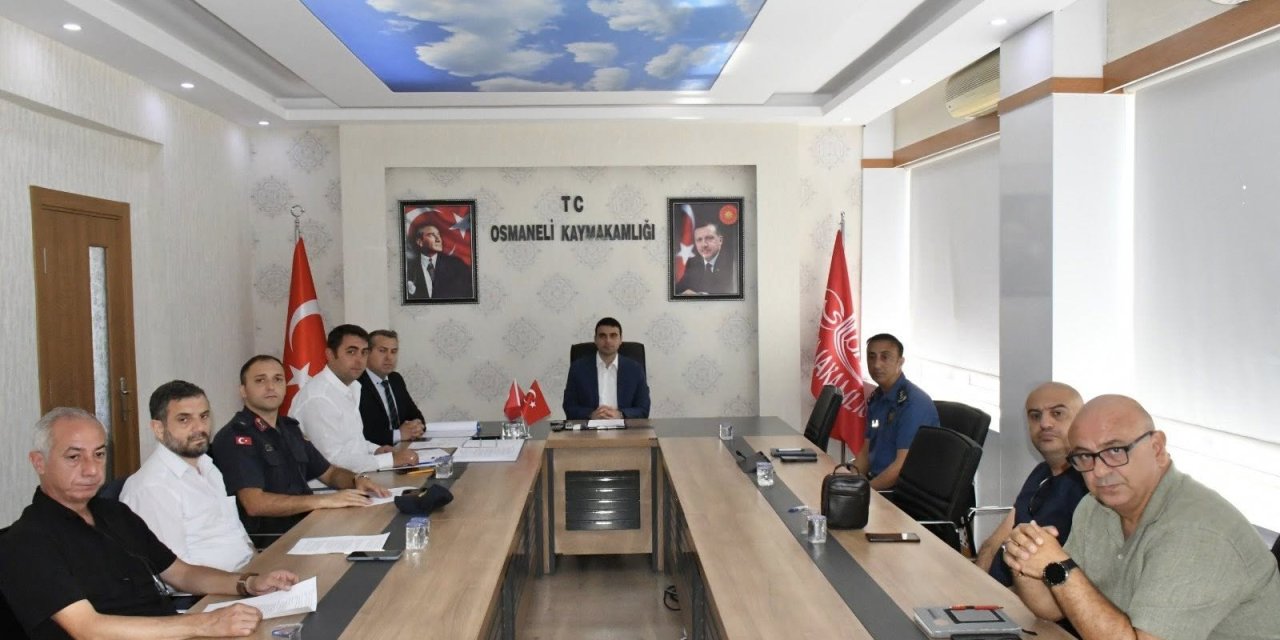 Osmaneli'nde Okul Güvenliği Toplantısı