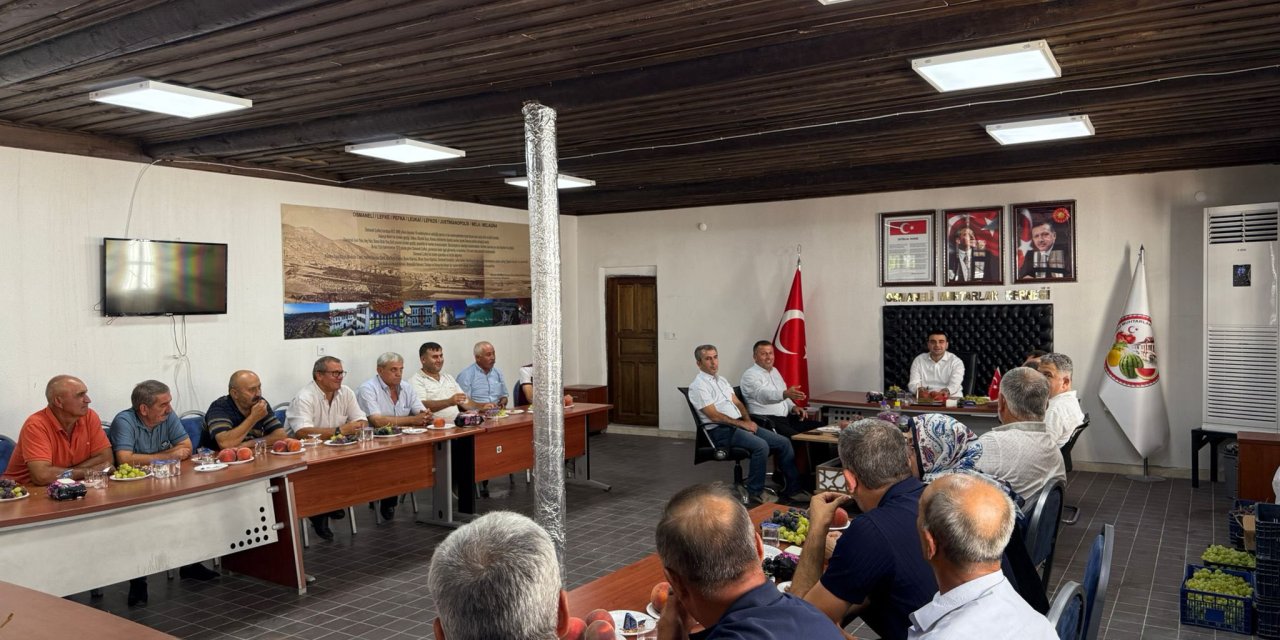 Kaymakam Kılıç Muhtarlarla Bir Araya Geldi