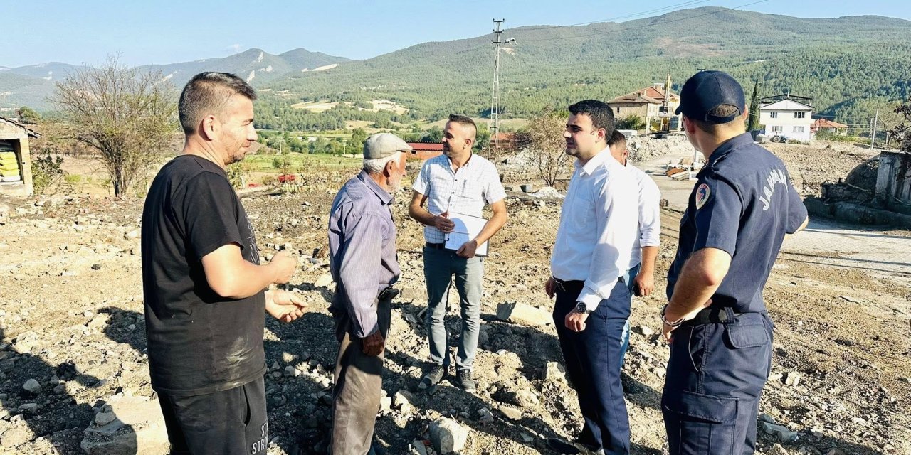 Kaymakam Kılıç Çalışmaları Yerinde İnceledi