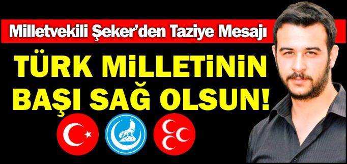 TÜRK MİLLETİNİN BAŞI SAĞ OLSUN!