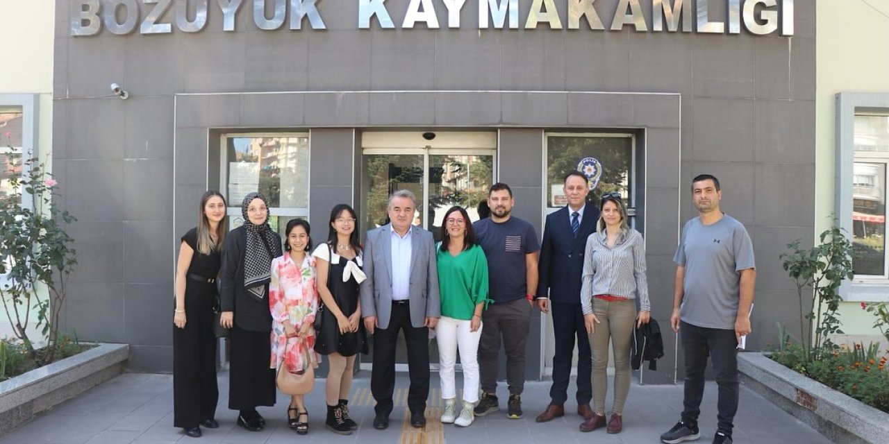 Bozüyük'te Erasmus Projesinin Toplantısı Yapıldı
