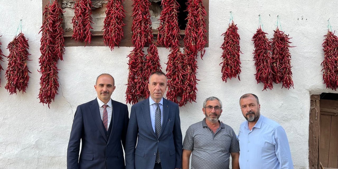 Müdür Ayvalık, Çukurören Biberi Hakkında Bilgi Aldı