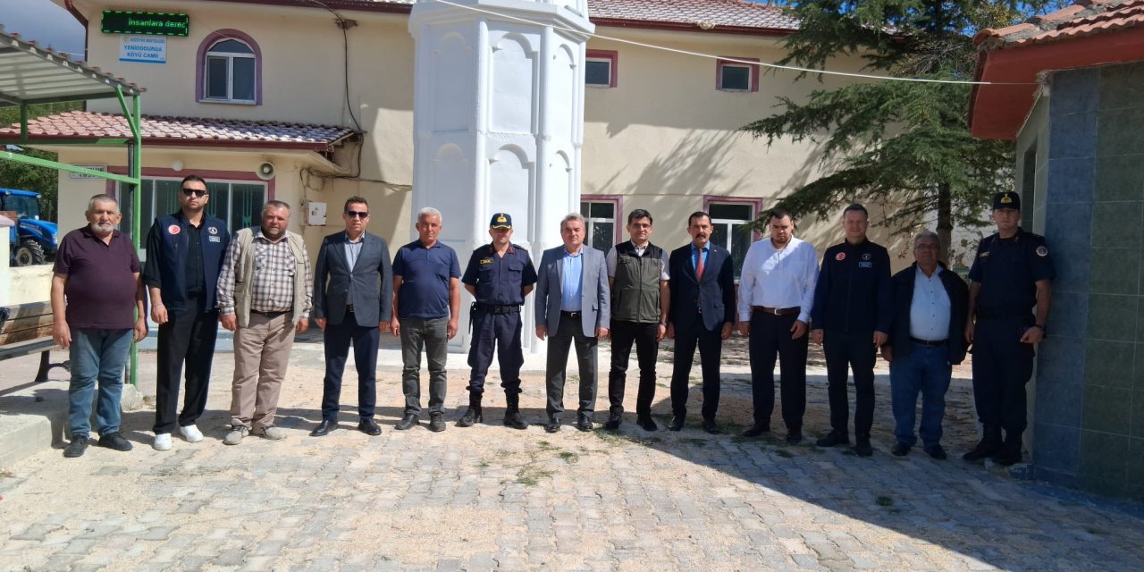 Kaymakam Öztürk Çalışmaları İnceledi