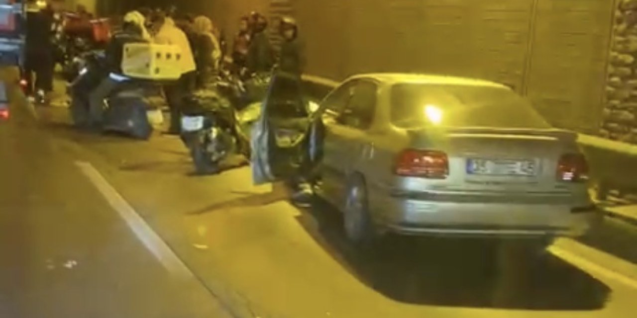Motosiklet Ve Otomobil Çarpıştı: 1 Kişi Yaralandı