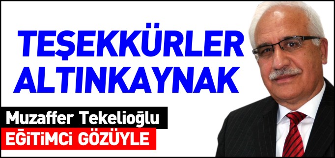 TEŞEKKÜRLER ALTINKAYNAK