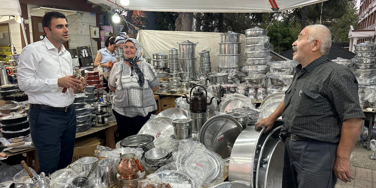 Kaymakam Kılıç Osmaneli Panayırı'na Katıldı