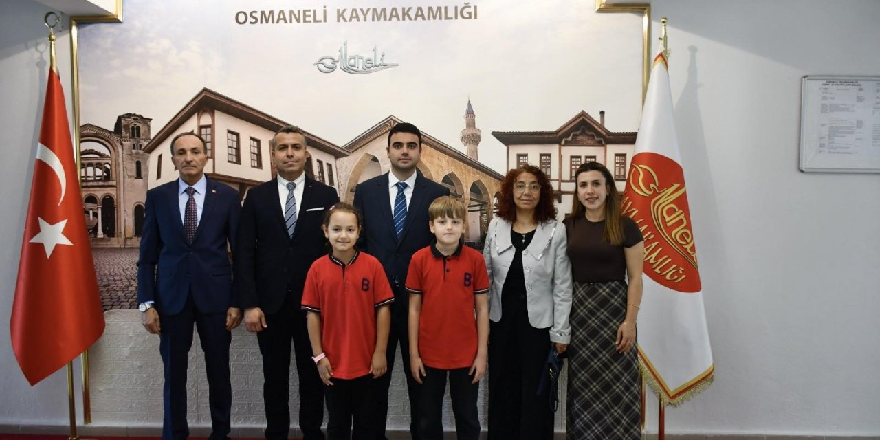 Öğrencilerden Kaymakam Kılıç'a Ziyaret