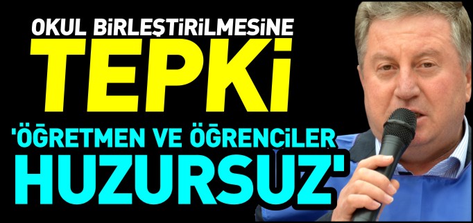 "ÖĞRETMEN VE ÖĞRENCİLER HUZURSUZ"
