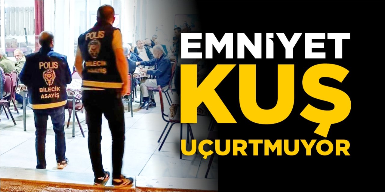 Emniyet kuş uçurtmuyor