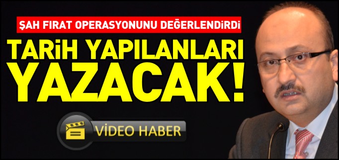 ’TARİH YAPILANLARI YAZACAK’