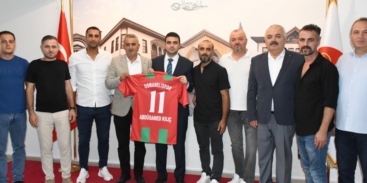 Osmanelispor'dan Kaymakam Kılıç'a Ziyaret