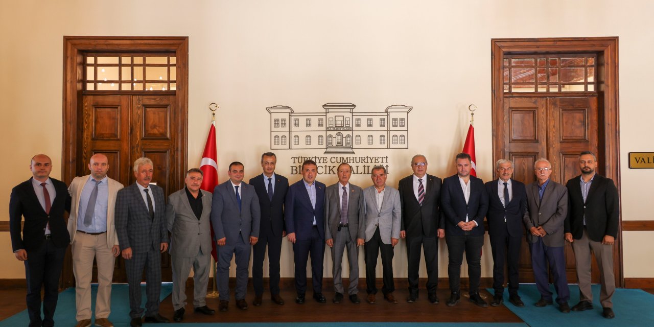 Vali Sözer’e Ahilik Haftası ziyareti