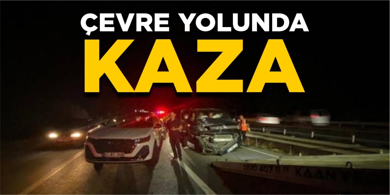 Çevre yolunda kaza