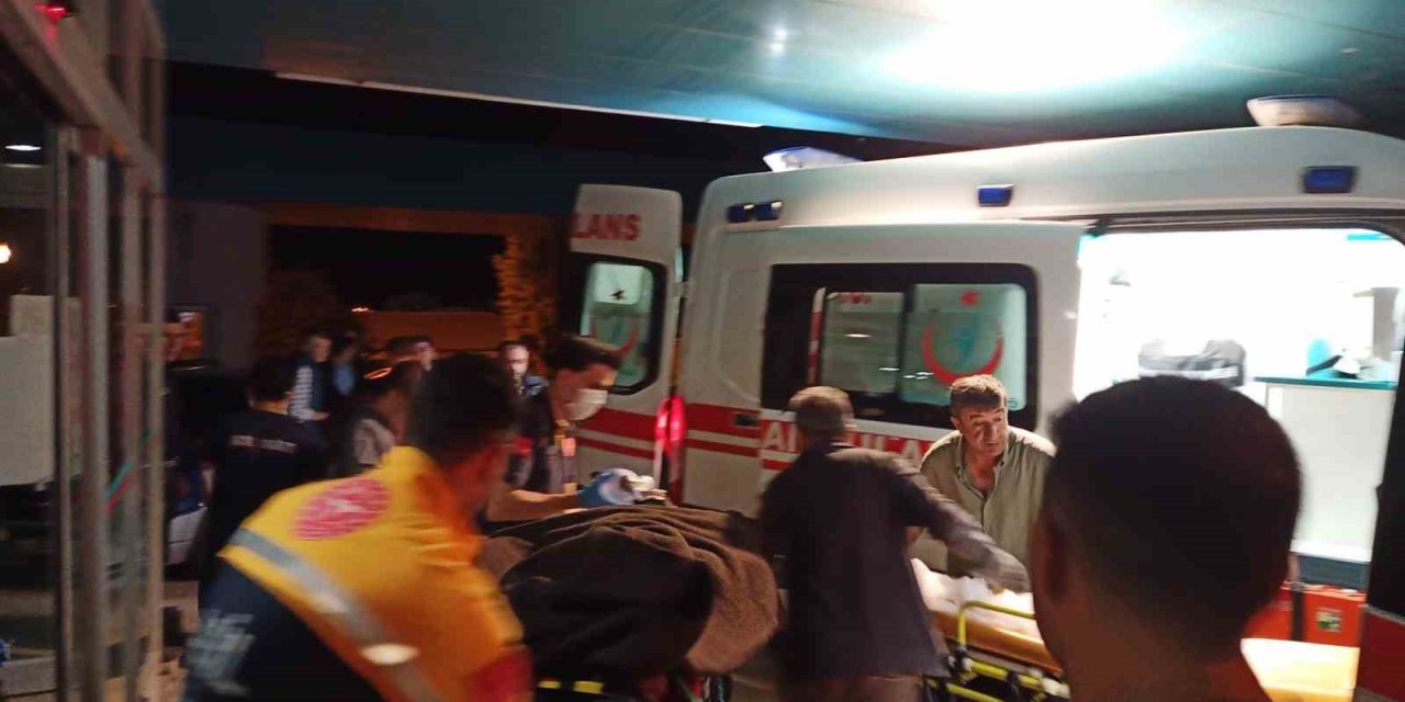 Koyununu Kurtarmak İsterken Yamaçtan Düşerek Yaralandı