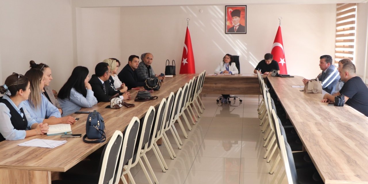 Bozüyük'te Milli Eğitim Komisyon Toplantısı