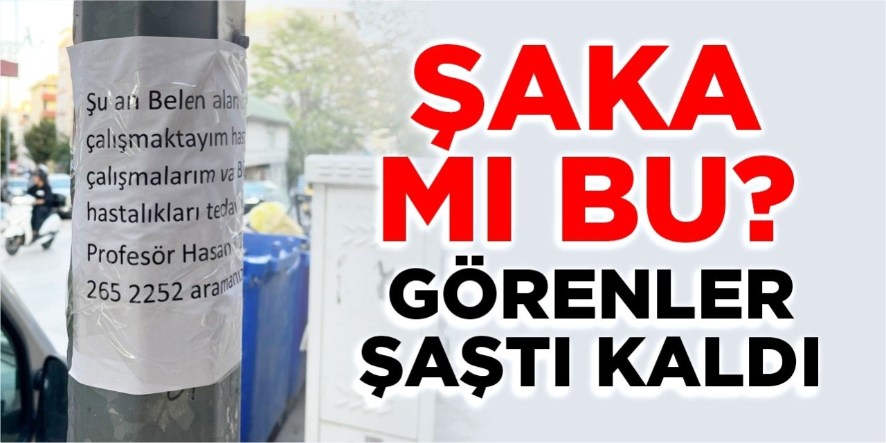 Şaka mı bu? Görenler şaştı kaldı!