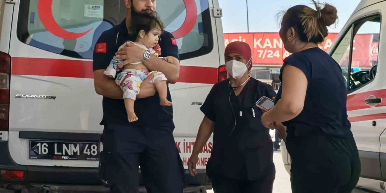 Maraş Otu Yutan Bebek Hastanelik Oldu