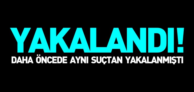 HIRSIZLIK ZANLISI YAKALANDI