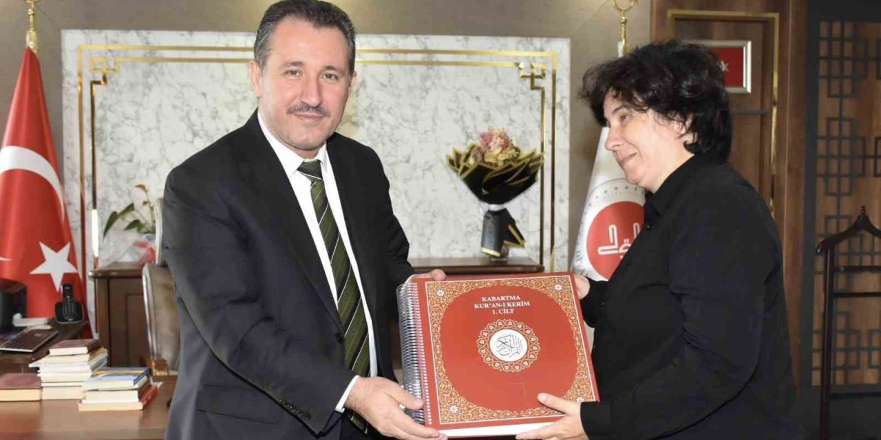 Altı Nokta Körler Derneği’nden Müftülüğe Anlamlı Görüşme