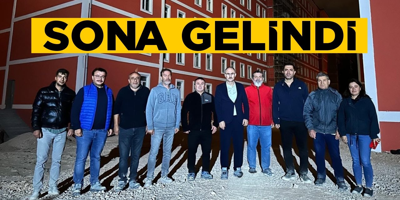 Sona gelindi