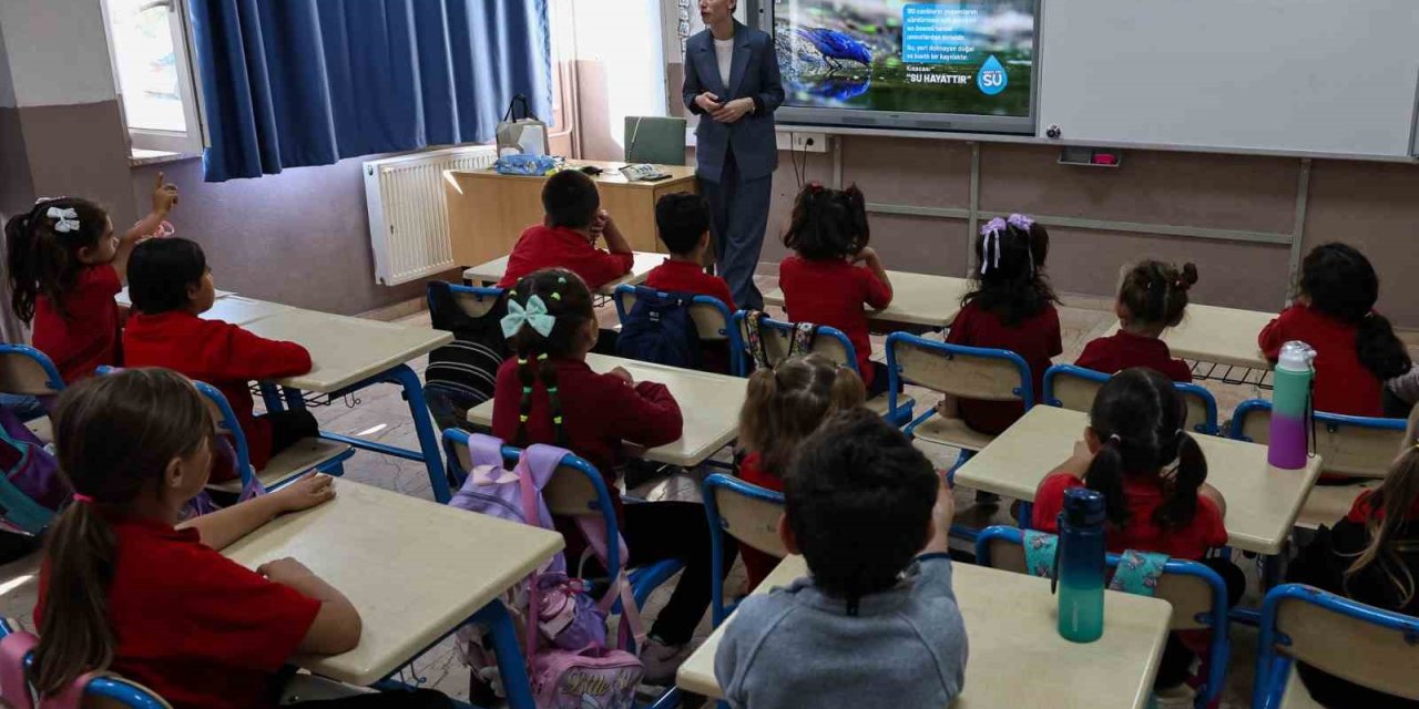Minikler ‘Su Müfettişi’ Eğitimleri İle Tasarruf Konusunda Örnek Oluyor