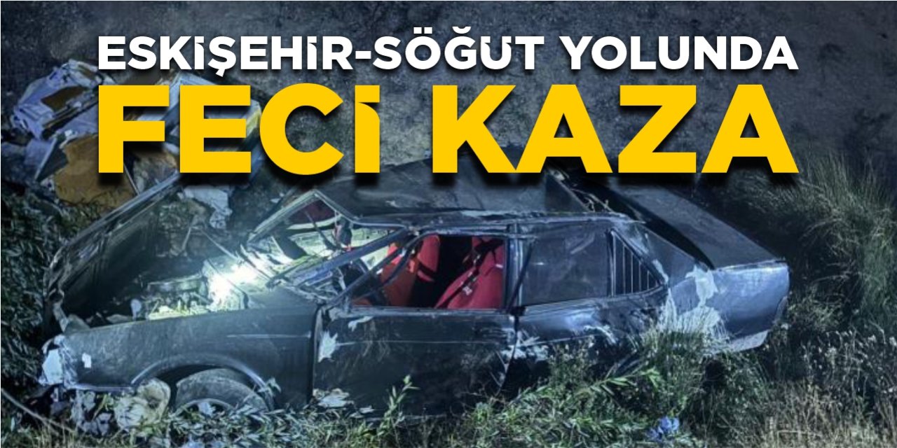Eskişehir-Söğüt yolunda feci kaza!